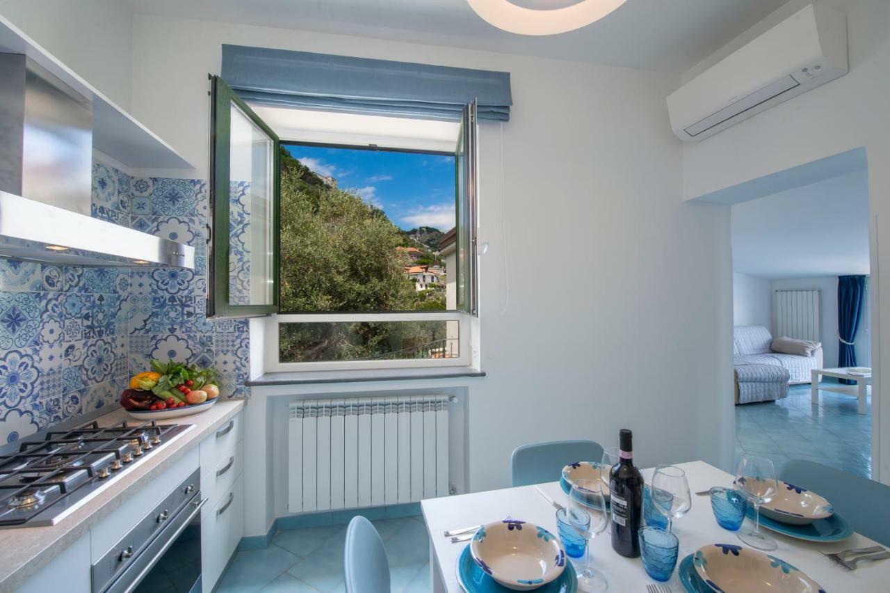 Amalfi Coast Mareblu Appartement Furore Buitenkant foto